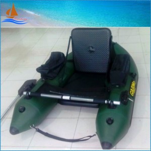 Army Green One Person Inflatable Boat for Fishing