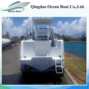 Factory Supply 6.25m Aluminum Persoal Fishing Boat